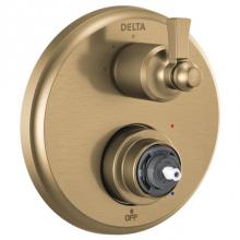 Delta Canada T24856-CZLHP - Dorval™ Traditional 2-Handle Monitor 14 Series Valve Trim with 3 Setting Diverter