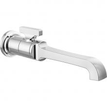 Delta Canada T3589LF-PR-WL - Tetra™ Single Handle Wall Mount Bathroom Faucet Trim