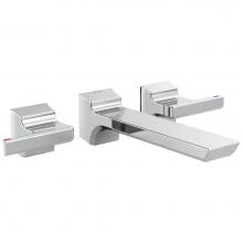 Delta Canada T3599LF-WL - Two Handle Wall Mounted Faucet