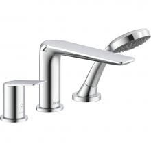 Delta Canada T3771 - Roman Tub Trim With Hand Shower