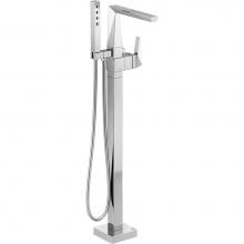 Delta Canada T4743-PR-FL - Trillian™ Single Handle Floor Mount Tub Filler Trim