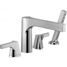 Delta Canada T4774 - Zura® Roman Tub with Hand Shower Trim