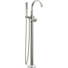 Delta Canada T4788-SS-PR-LHP-FL - Tetra™ Floor Mount Tub Filler Trim