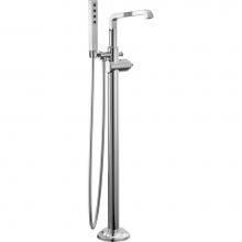 Delta Canada T4789-PR-LHP-FL - Tetra™ Floor Mount Tub Filler Trim