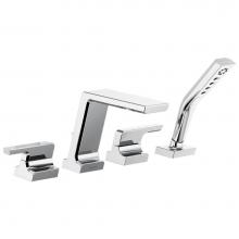 Delta Canada T4799 - 4 Hole Roman Tub Faucet