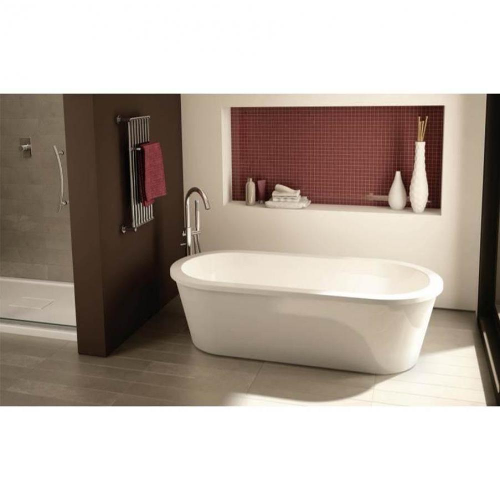 BOLERO TRANQUILITY RPO TUB,6032,WHITE,WHITE DRAIN COVER