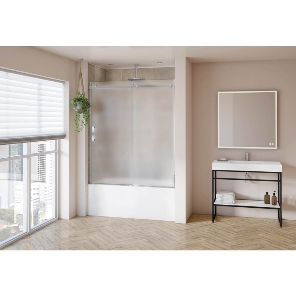 SKYLINE TUB 60W/CHROME/RIGHT/MIST SKR+