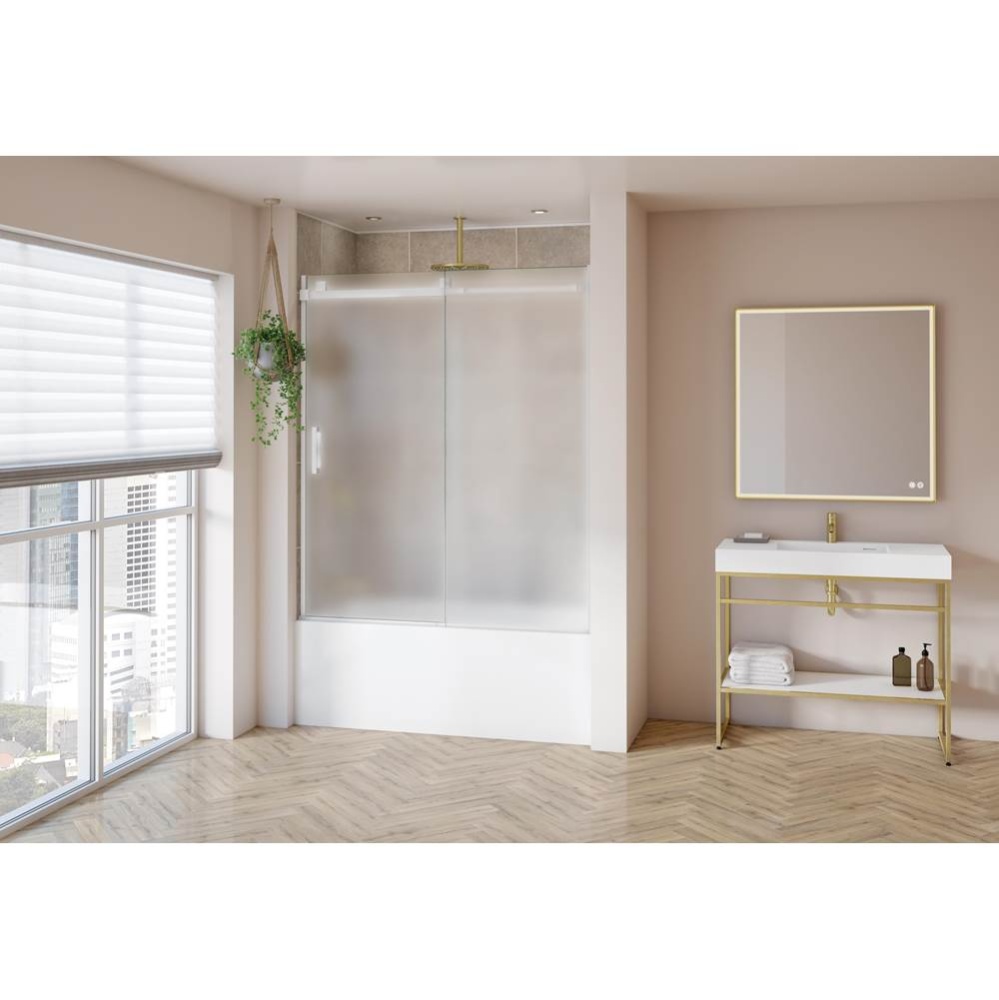 SKYLINE TUB 60W/WHITE/RIGHT/MIST SKR+