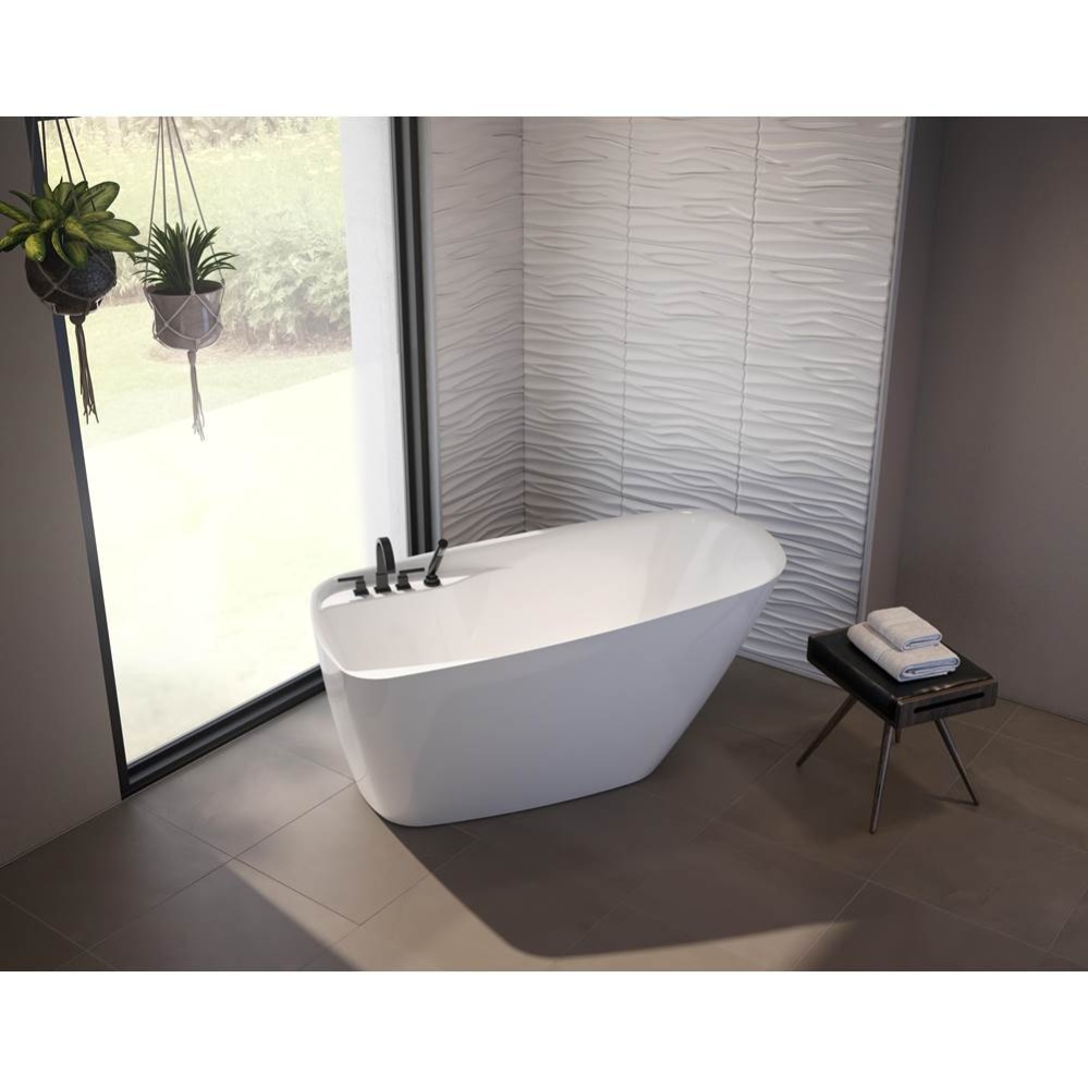 OPUS RHAPSODY TUB/5931/WHITE/WHITE DRAIN COVER