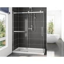 Fleurco Canada NXVS248L32L-11-40 - NOVARA PLUS 2 SIDED/48Lx32L/CHROME/TOWEL BAR/SEKUR+