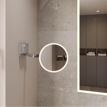 Fleurco Canada MVZ8-WM-RR-11 - VIZO MAKEUP MIRROR/WALL MOUNTED/8''/RD FRAME&MIRROR/CHROME