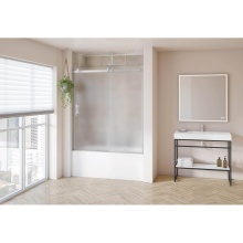 Fleurco Canada NSST60-25-80R - SKYLINE TUB 60W/BRUSHED NICKEL/RIGHT/MIST SKR+