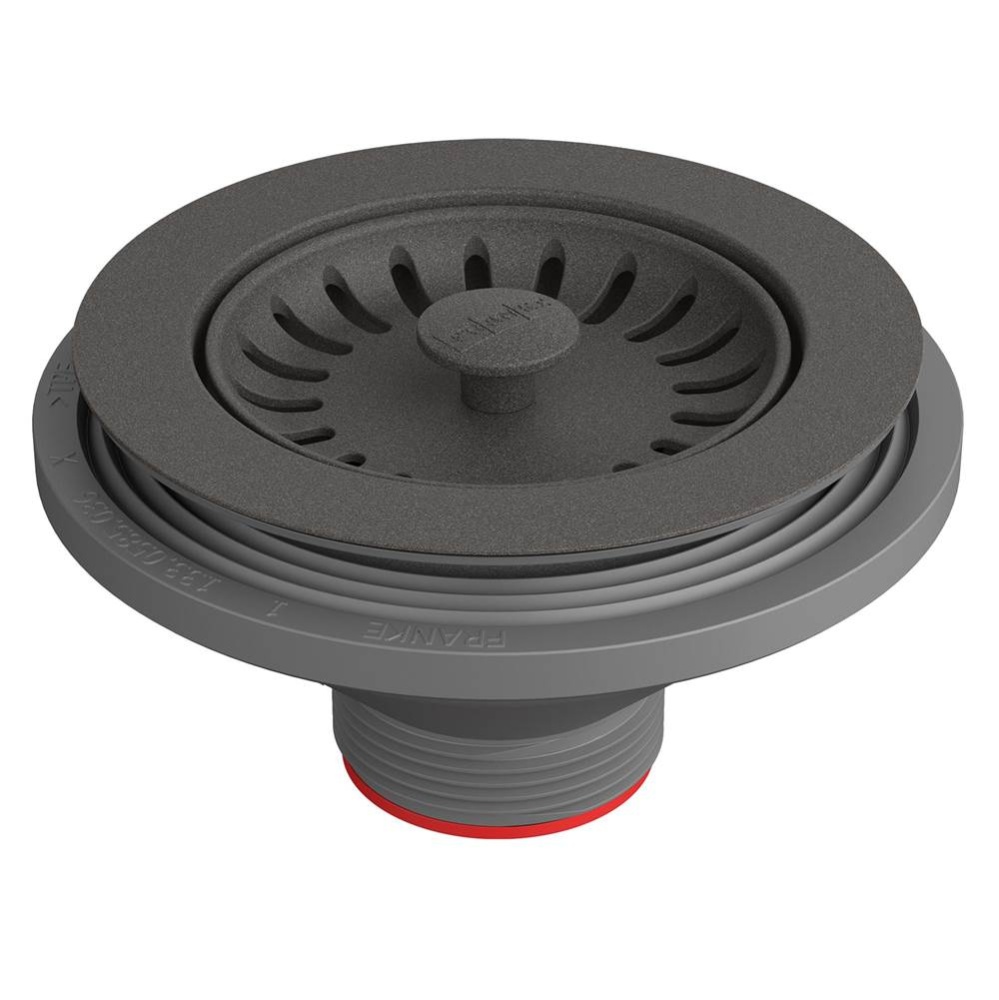 Franke Colorline Sink Strainer Assembly - Slate Grey