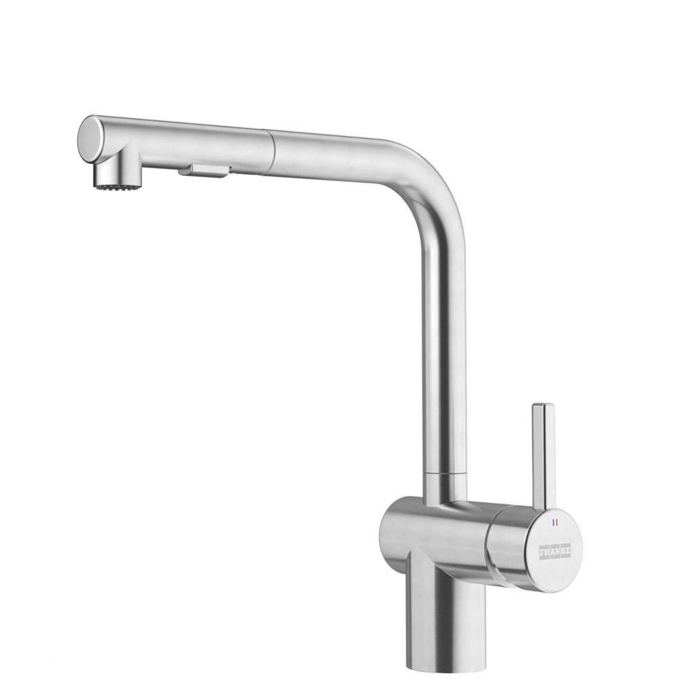 Atlas Neo 11.75-inch Single Handle Pull-Out Faucet in Stainless Steel, ATL-PO-304