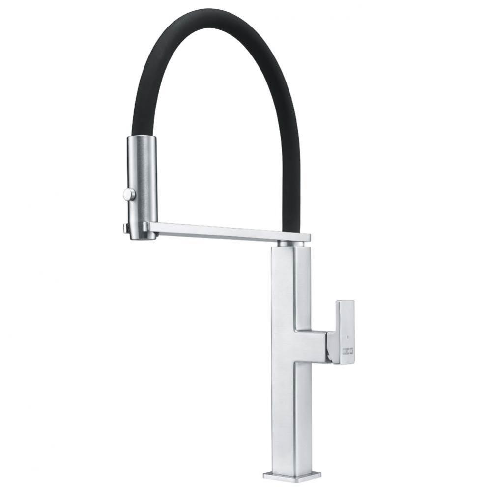 Centinox 19.7-inch Semi-Pro Kitchen Faucet in Stainless Steel, CEN-SP-304
