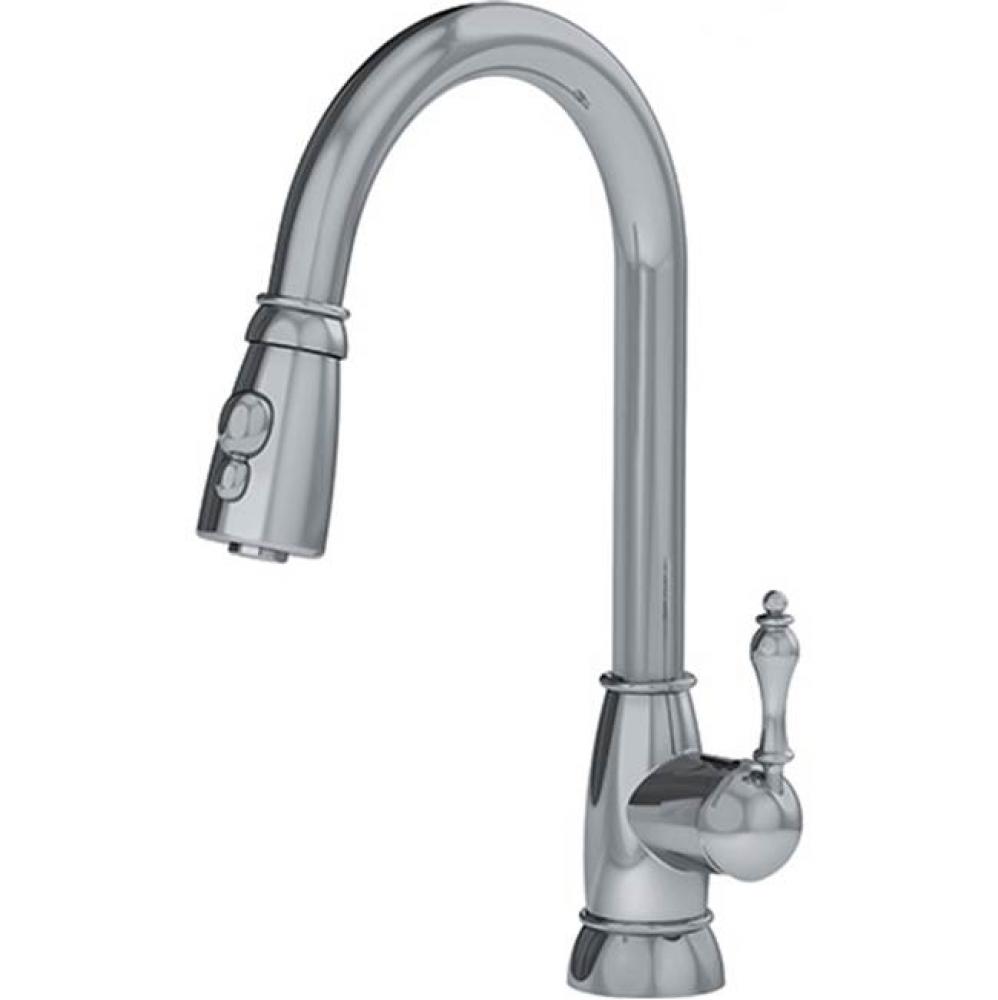 Farm House Faucet Pull-Down Pol. Nickel