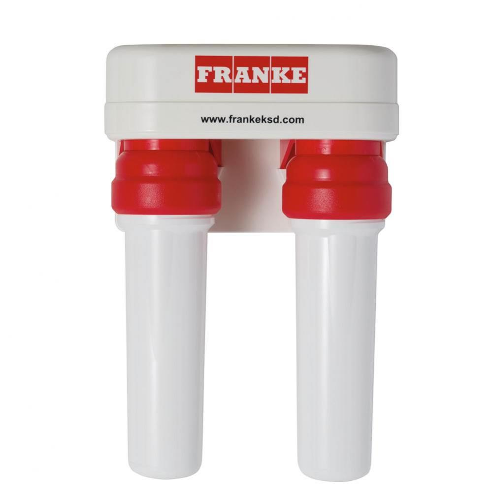 FRCNSTR-DUO-2 Dual Canister 2-Stage Under Sink Water Filtration System, Includes FRC07 and FRC09 F