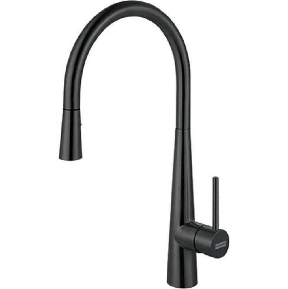 Steel Pull Down Black Stainless