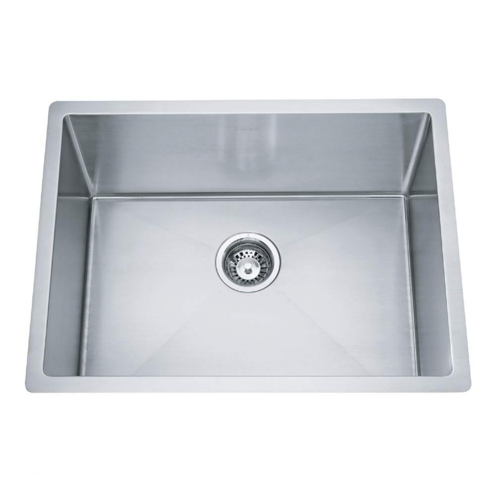 Outdoor 25.0-in. x 19.0-in. 18 Gauge T316 Stainless Steel Undermount Single Bowl Outdoor Sink - OD