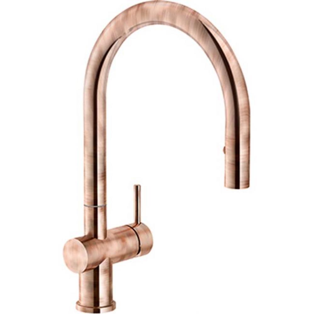 Active Neo Pull Down Kitchen Faucet, Copper Finish