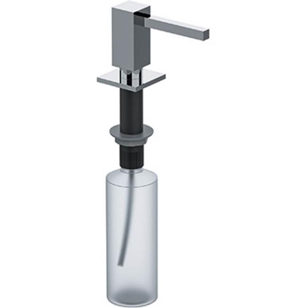 Crystal Soap Dispenser - Chrome