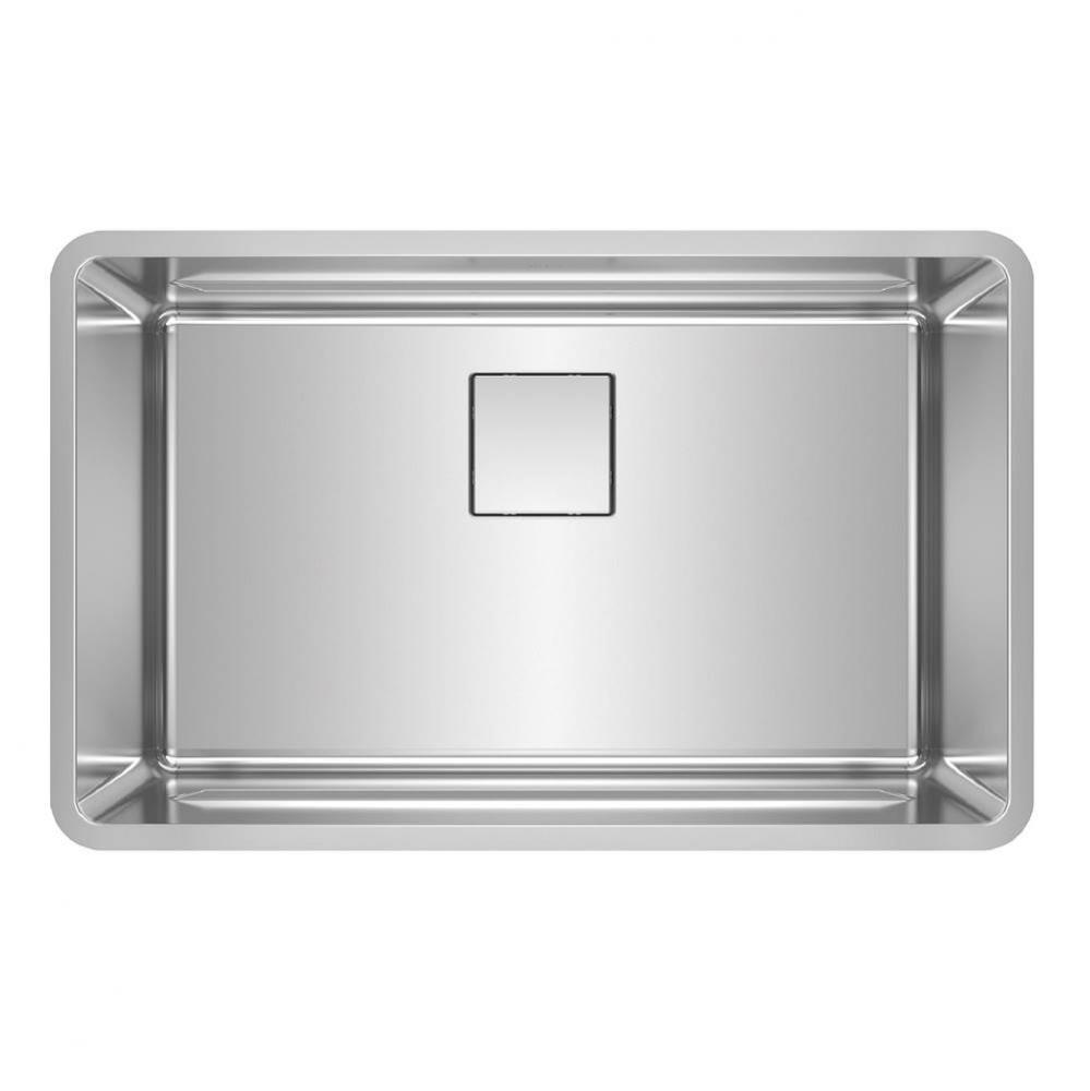 Pescara 29.5-in. x 18.5-in. 18 Gauge Stainless Steel Undermount Single Bowl Kitchen Sink - PTX110-