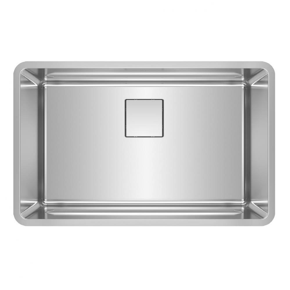 Pescara 29.5-in. x 18.5-in. 18 Gauge Stainless Steel Undermount Single Bowl Kitchen Sink - PTX110-