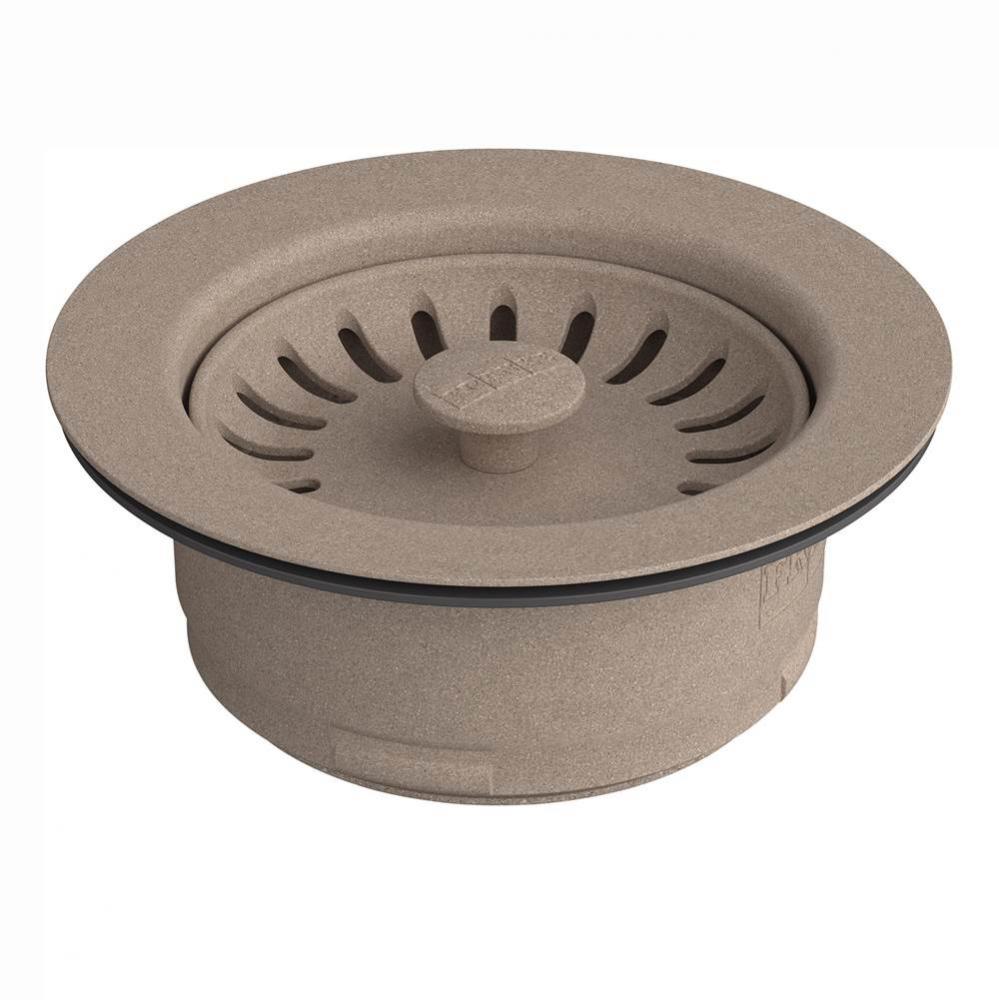 Colorline Replacement Waste Disposer Flange for Kitchen Sink in Oyster