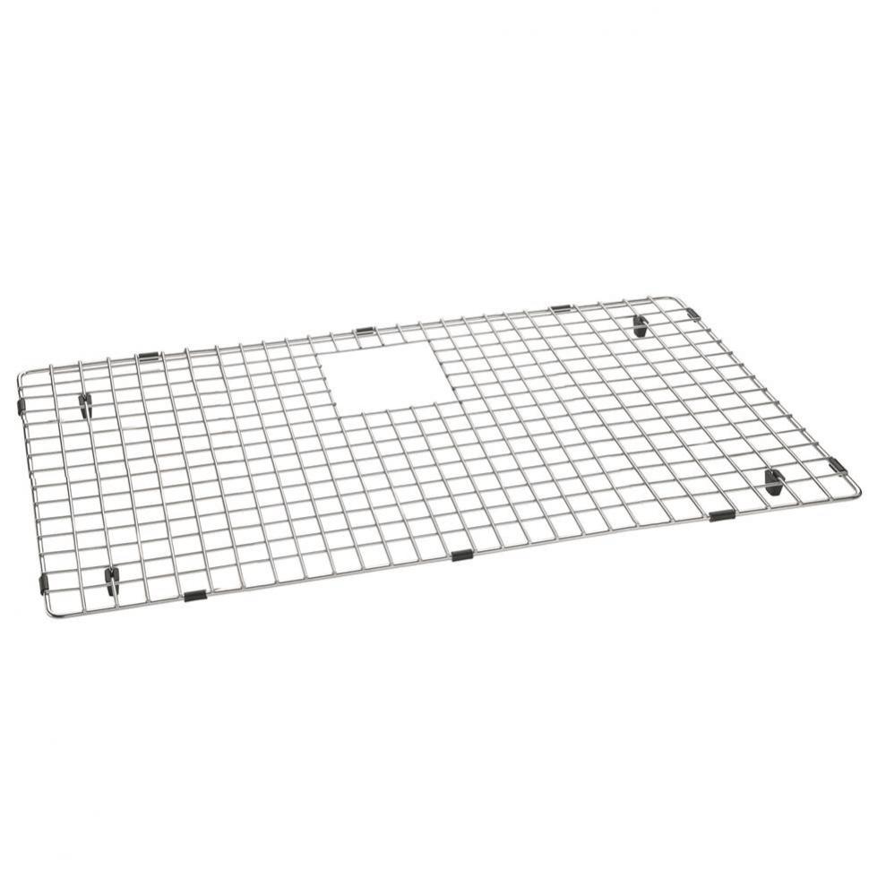 31.5-in. x 16-in. Stainless Steel Bottom Sink Grid for Chef Center CUX11031