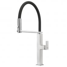 Franke Residential Canada CEN-SP-304 - Centinox 19.7-inch Semi-Pro Kitchen Faucet in Stainless Steel, CEN-SP-304