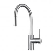 Franke Residential Canada FFP3350 - Cube Pull Down Prep Faucet, Steel Finish