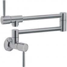 Franke Residential Canada PF5270 - Absinthe, Wallmount Pot Filler, Cold Only, Polished Nickel Finish