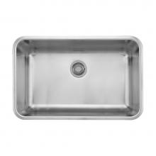 Franke Residential Canada GDX11028-CA - Grande 30.12-in. x 19.1-in. 18 Gauge Stainless Steel Undermount Single Bowl Kitchen Sink - GDX1102