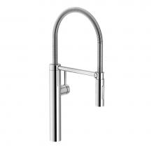 Franke Residential Canada FFPD4300 - Pescara Kitchen Faucet, 21 5/8 Tall Pull Down, Polished Chrome Finish