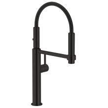 Franke Residential Canada PES-360-MBK - Pescara 18-inch Single Handle Semi-Pro Kitchen Faucet in Matte Black, PES-360-MBK