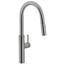 Franke Residential Canada PES-PDX-SNI - Pescara 19.7-inch Single Handle Pull-Down Kitchen Faucet in Satin Nickel, PES-PDX-SNI