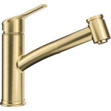 Franke Residential Canada FFPS4395 - Ambient Classic Single Hole Pull Out 2 Spray - Brushed Gold