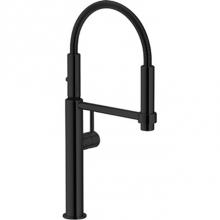 Franke Residential Canada FF4420 - Pescara Kitchen Faucet, 16 1/2 Tall Pull Down, Matte Black