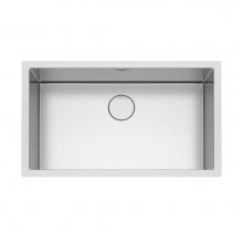 Franke Residential Canada PS2X110-30-CA - Professional 2.0 32.5-in. x 19.5-in. 16 Gauge Stainless Steel Undermount Single Bowl Kitchen Sink