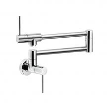 Franke Residential Canada PF4400 - Pescara Wallmount Pot Filler, Cold Only, Polished Chrome Finish