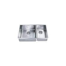 Franke Residential Canada TCX160-29RH - Techna - Undermount Sink Combination  Ss
