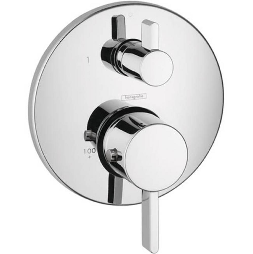 S Thermostat With Volume      Control & Diverter Trim