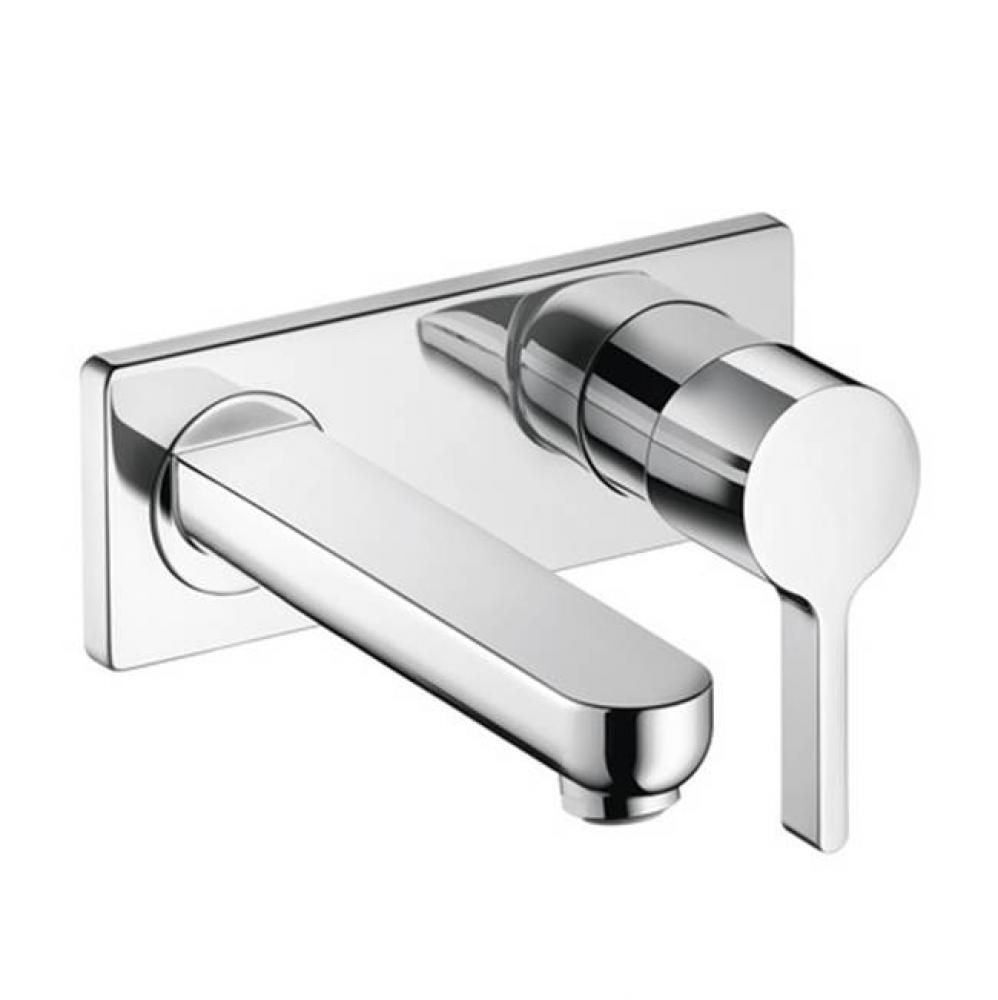 Hg Metris S Wall Mounted Single Handle Faucet