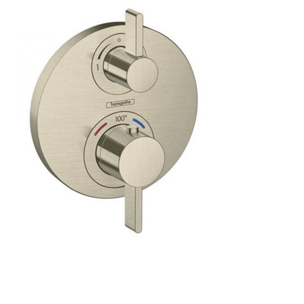 Round Thermostatic Trim With Volume Control