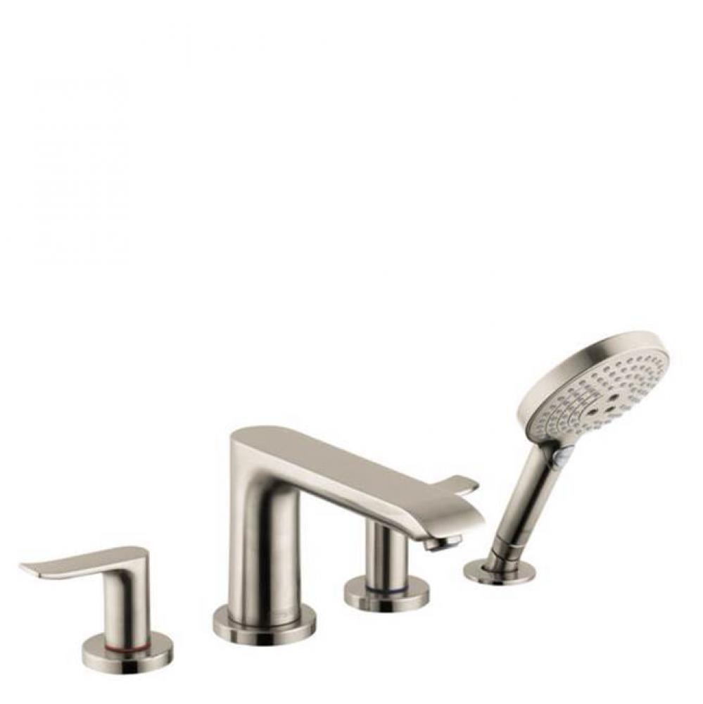 Metris 4-Hole Roman Tub Set Trim With 1.8 Gpm Handshower