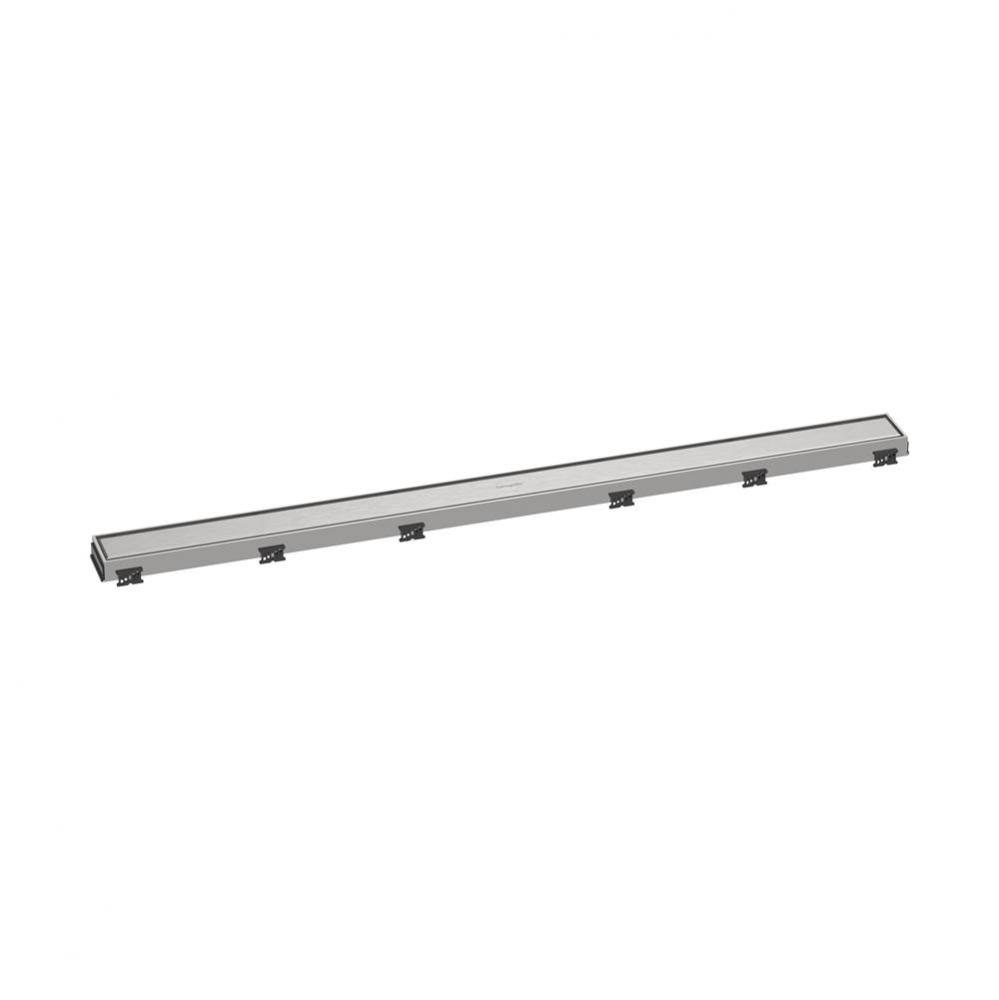 Raindrain Match Trim Zero/ Tile 39 3/8'' With Height Adjustab