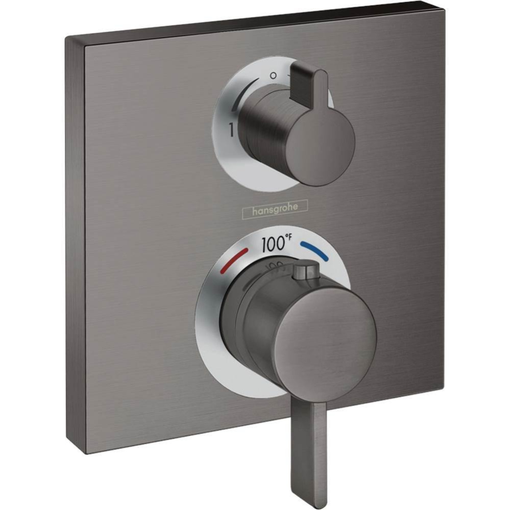 Ecostat Square Thermostatic Trim With Volume Control And Div