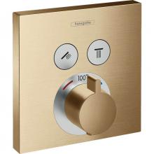 Hansgrohe Canada 15763141 - Hg Showerselect E Thermostatic Trim 2 Function, Square