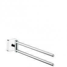 Hansgrohe Canada 41512000 - Hg Puravida Twin Bar Towel    Holder