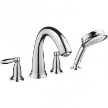 Hansgrohe Canada 06123000 - Trim, 4 Hole Tub Filler, Swing, Lever Handle
